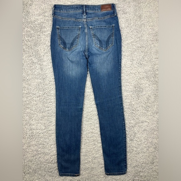 Hollister Jeans Womens 3 Short High Rise Super Skinny Classic Stretch Party - Picture 5 of 5